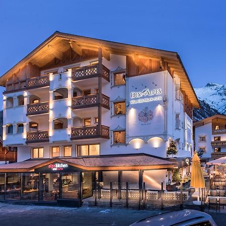 Hotel Des Alpes Самнаун Екстериор снимка